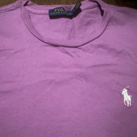 Women’s Polo Ralph Lauren Purple T-Shirt, size M - Picture 1 of 2